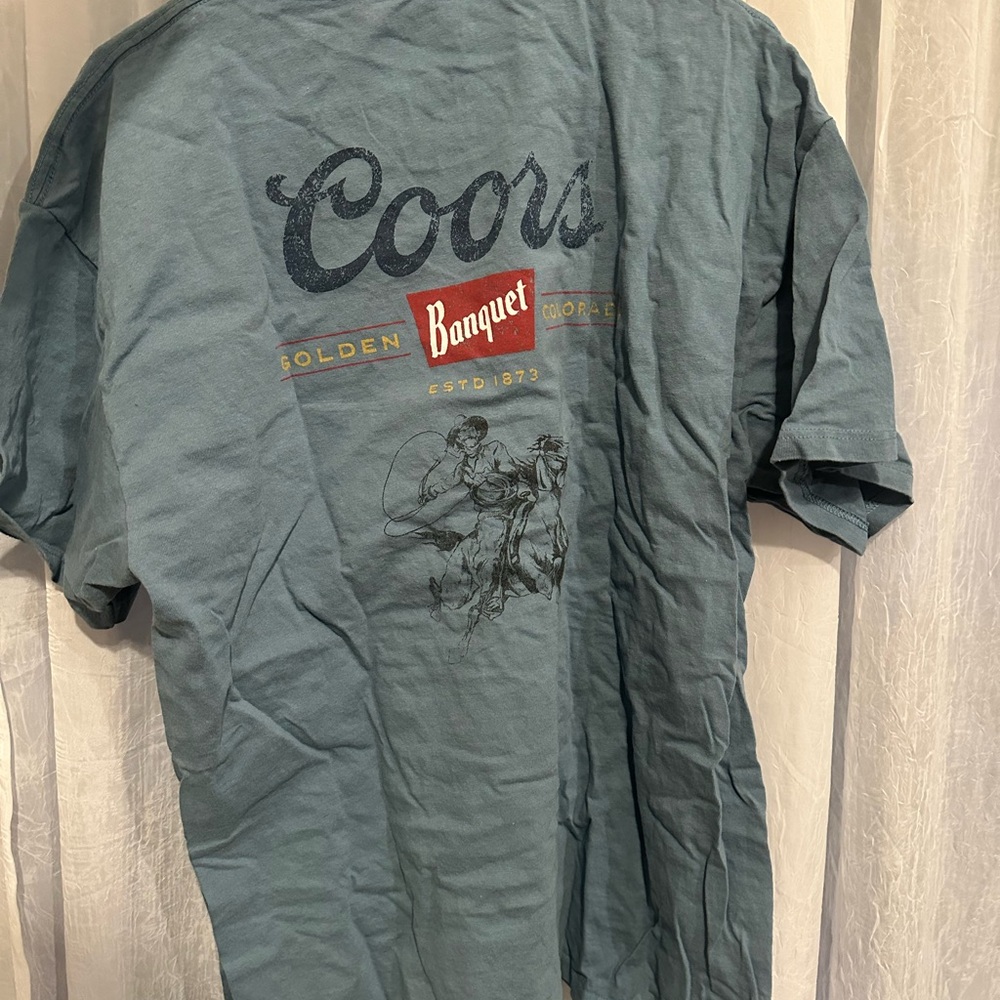 Coors Blue Graphic Men's Tee